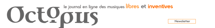 logo octopus, inscription newsletter